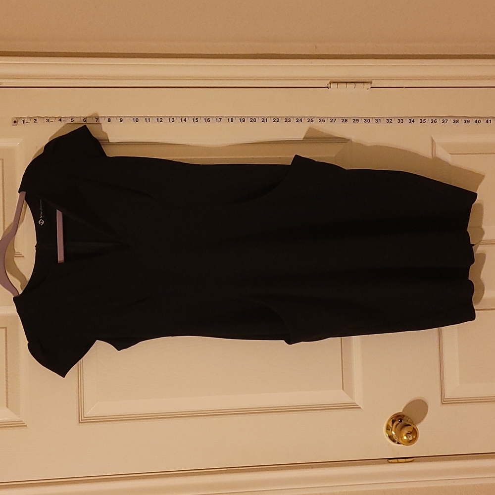 Black V-Neck Dress